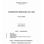 Disability Services Act 1993